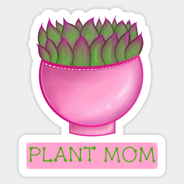 Succulent Sticker by ShinyBat